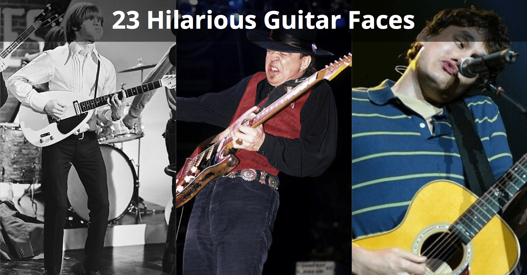 23 Hilarious Guitar Faces You've Probably Made