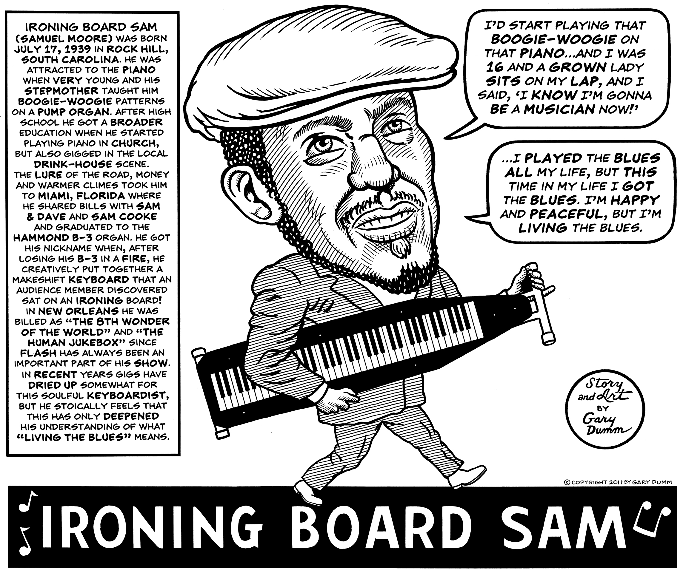 Ironing Board Sam Music Maker