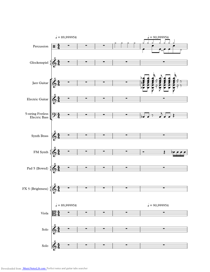 If I Let You Go music sheet and notes by Westlife