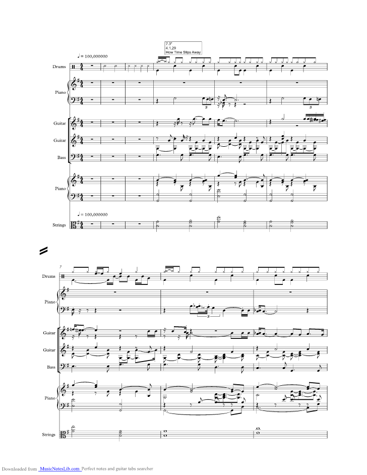Aint It Funny How Time Slips Away Music Sheet And Notes By Lyle Lovett @ Musicnoteslib.com