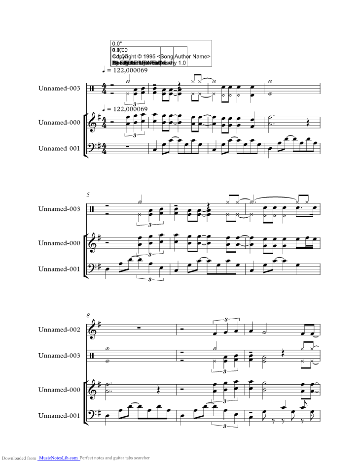 Two Tickets To Paradise music sheet and notes by Eddie Money