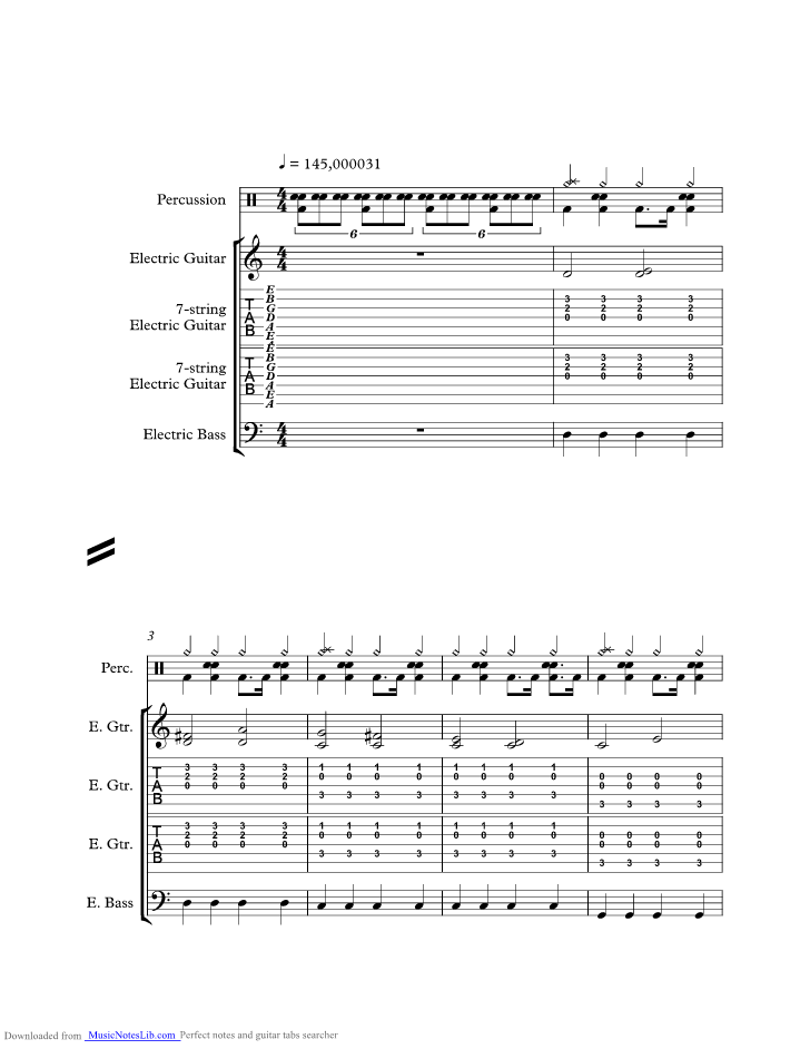 Flagpole Sitta music sheet and notes by Harvey Danger