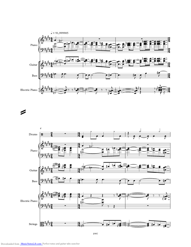 Get Closer music sheet and notes by Seals and Crofts