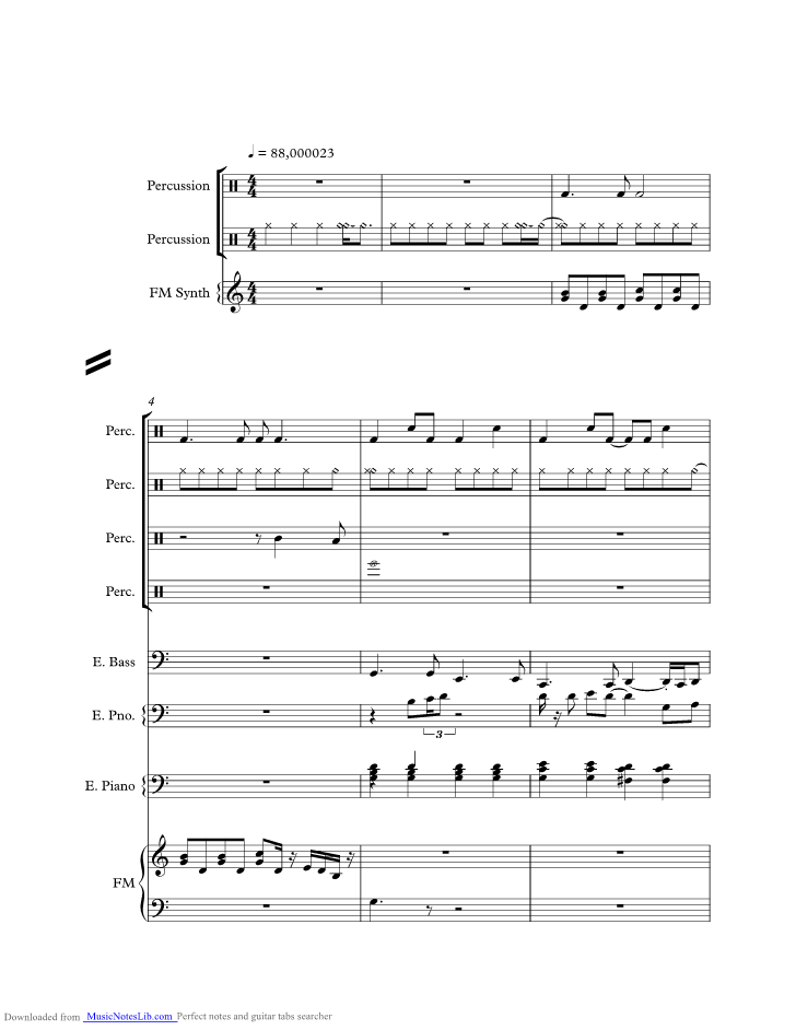 Eternal Flame music sheet and notes by Bangles