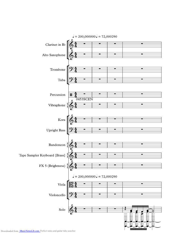 Scenes from an Italian Restaurant music sheet and notes by Billy Joel