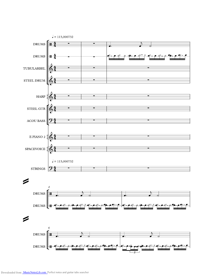 Marys Boy Child music sheet and notes by Harry Belafonte