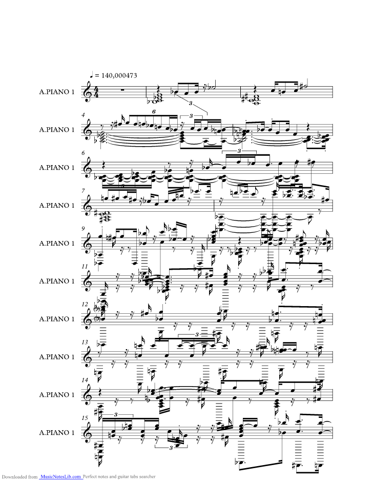 My Blue Heaven music sheet and notes by Walter Donaldson