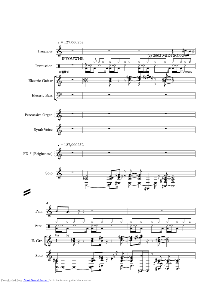 If You Were There music sheet and notes by Wham