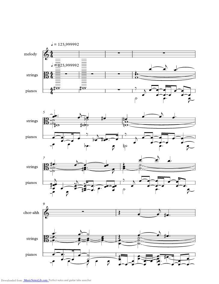 Bravo Tu As Gagne music sheet and notes by Warback