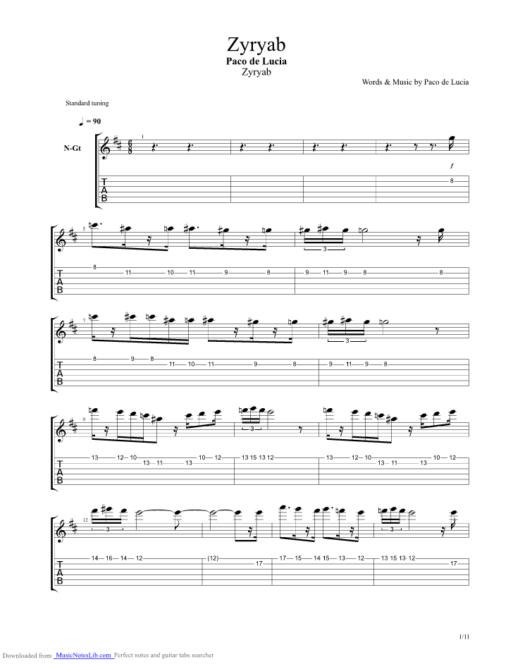 Entre Dos Aguas Tab [WORK]