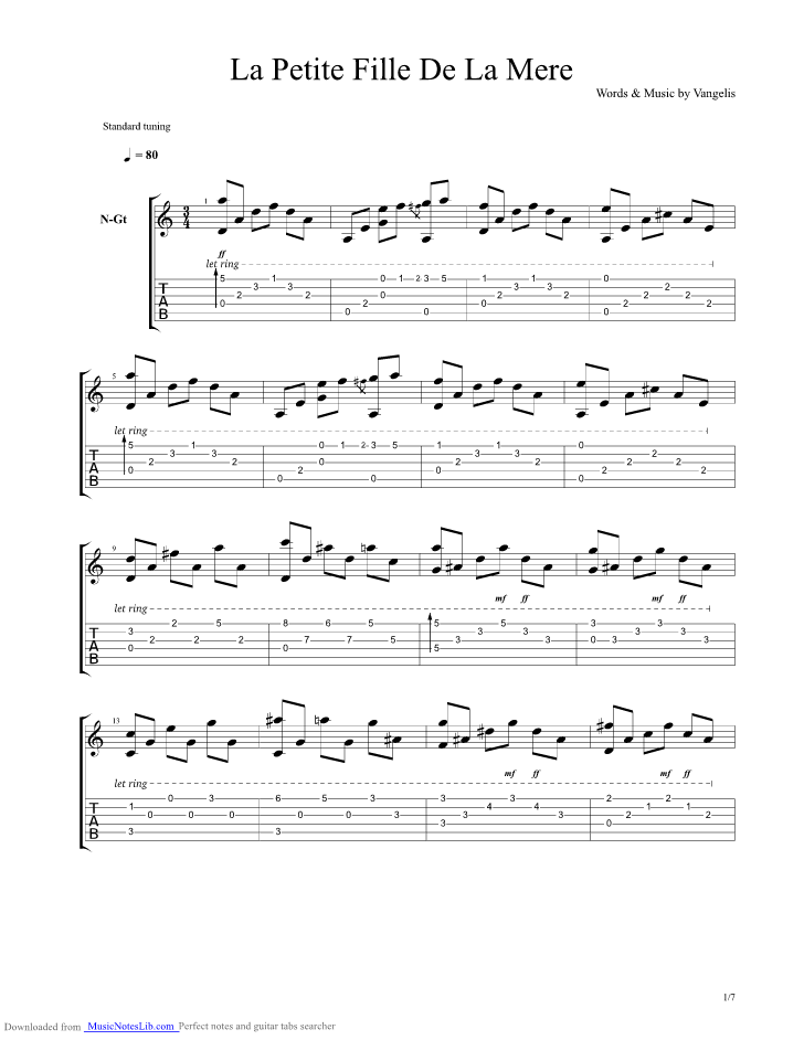 Vangelis Petite Fille De La Mer Telegraph