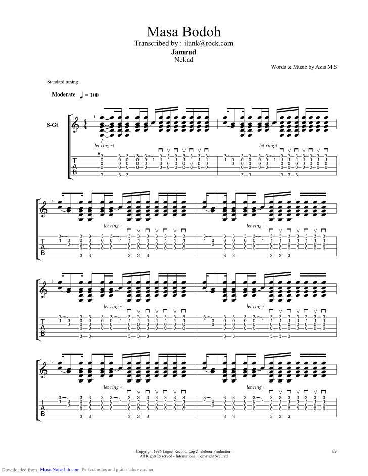 Chord Lagu Jamrud Pelangi Di Matamu Kunci Dasar
