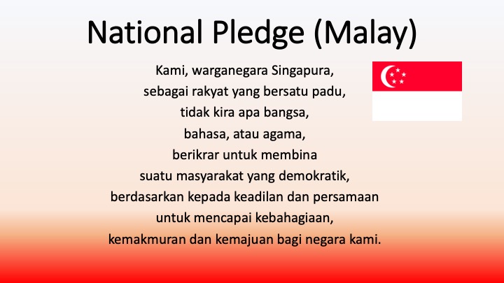 Pledge In Malay Rolandcxt