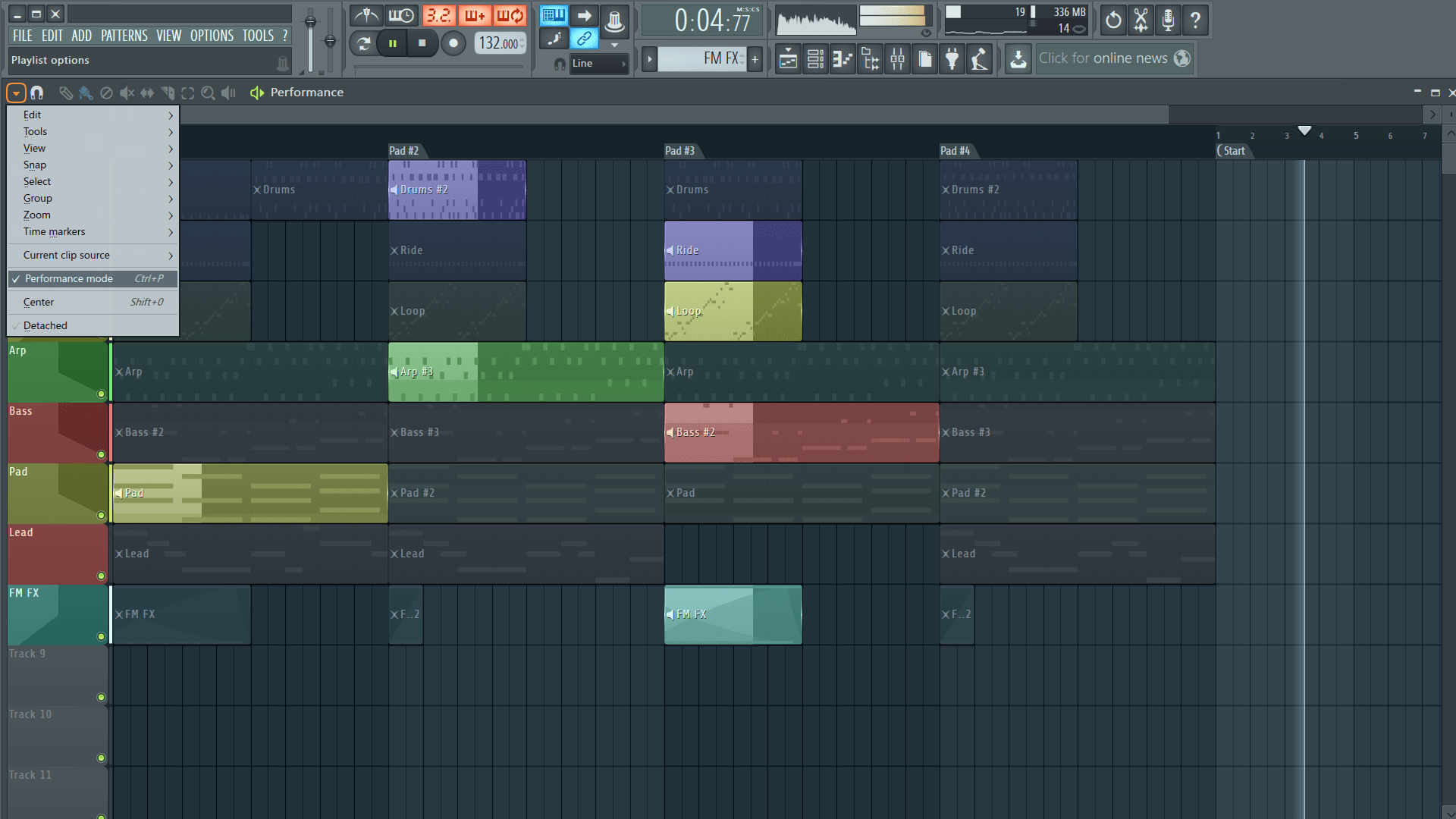 FL Studio Tutorial Beat Juggling with Performance Mode