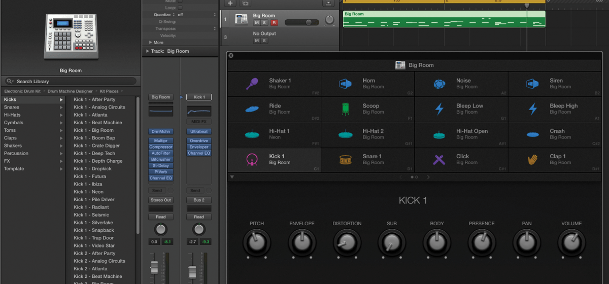 Logic's Drum Machine Designer InDepth Extensive Tutorial