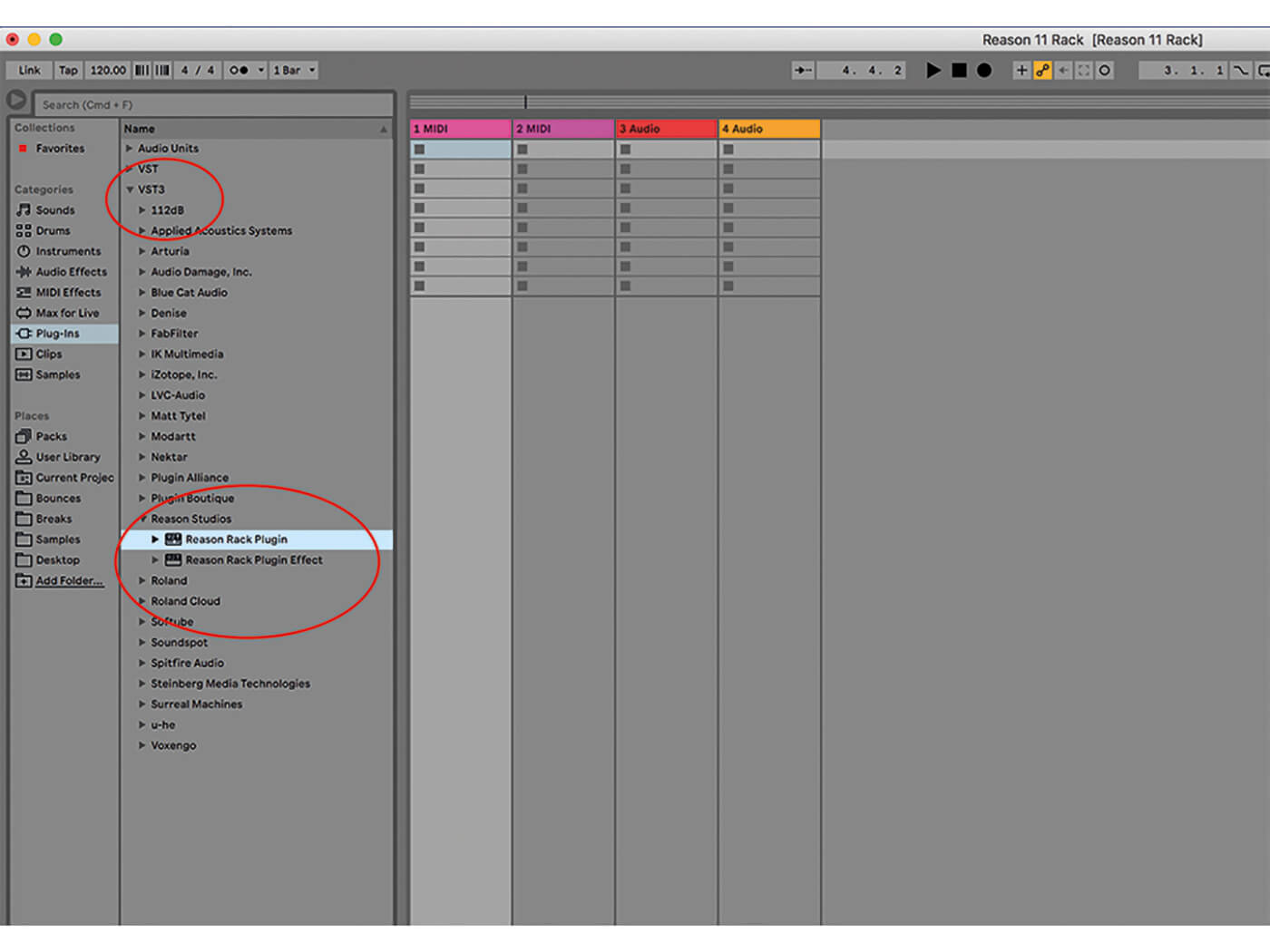 How to use the Rack Plugin in Reason 11 in your DAW stepbystep