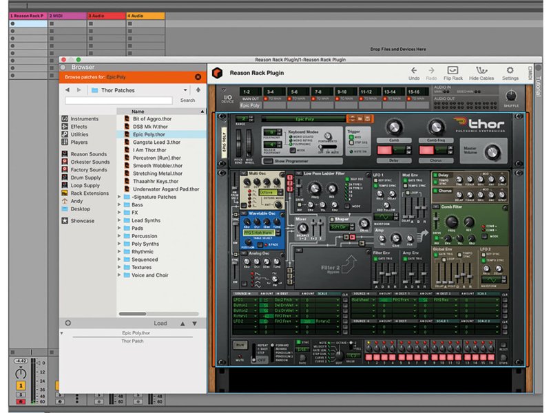 How to use the Rack Plugin in Reason 11 in your DAW stepbystep