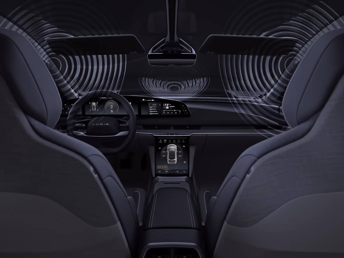 Lucid Air takes your car tests to the next level with Dolby Atmos