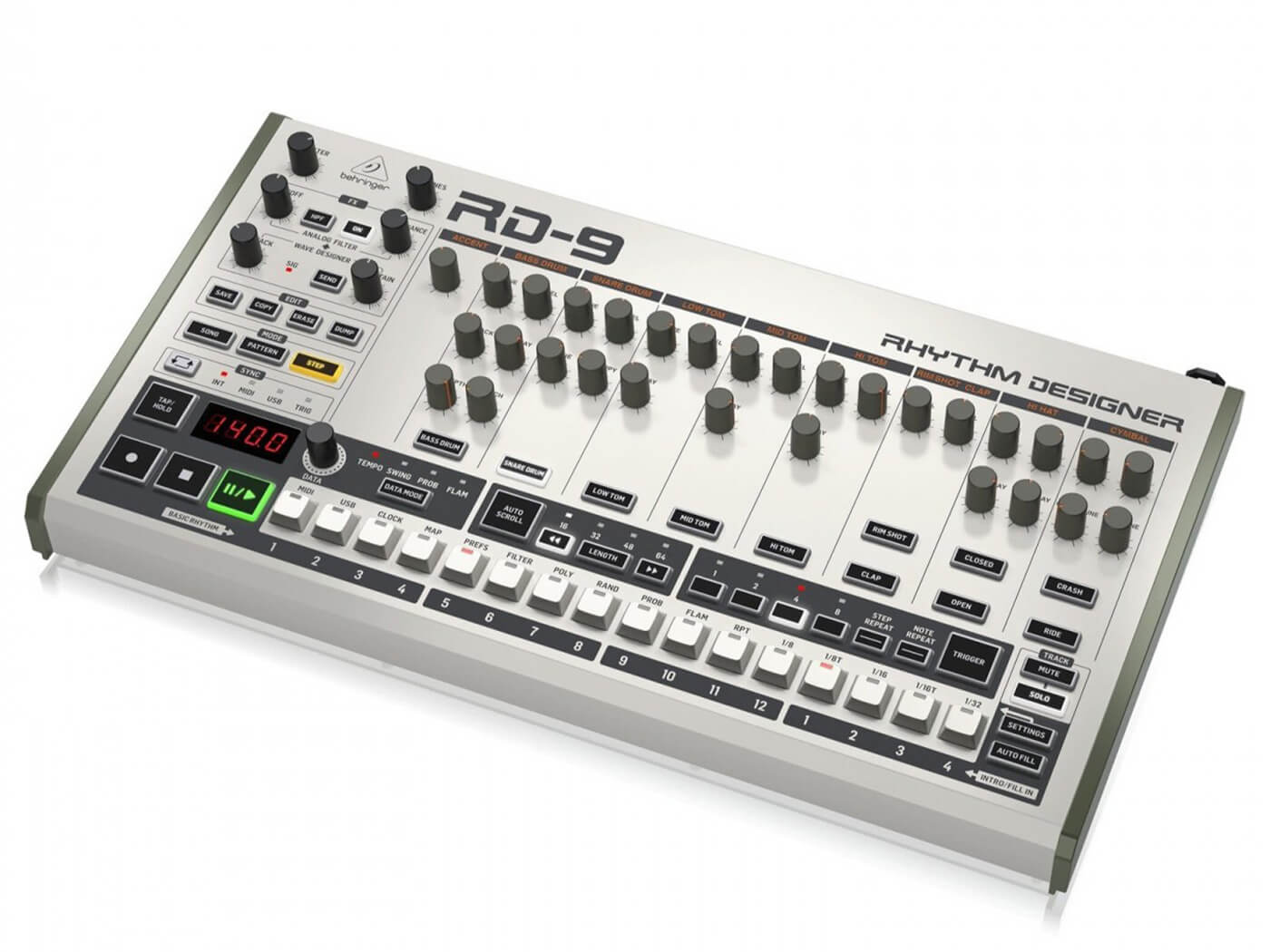 Behringer confirms price and details of the RD9 Rhythm Designer