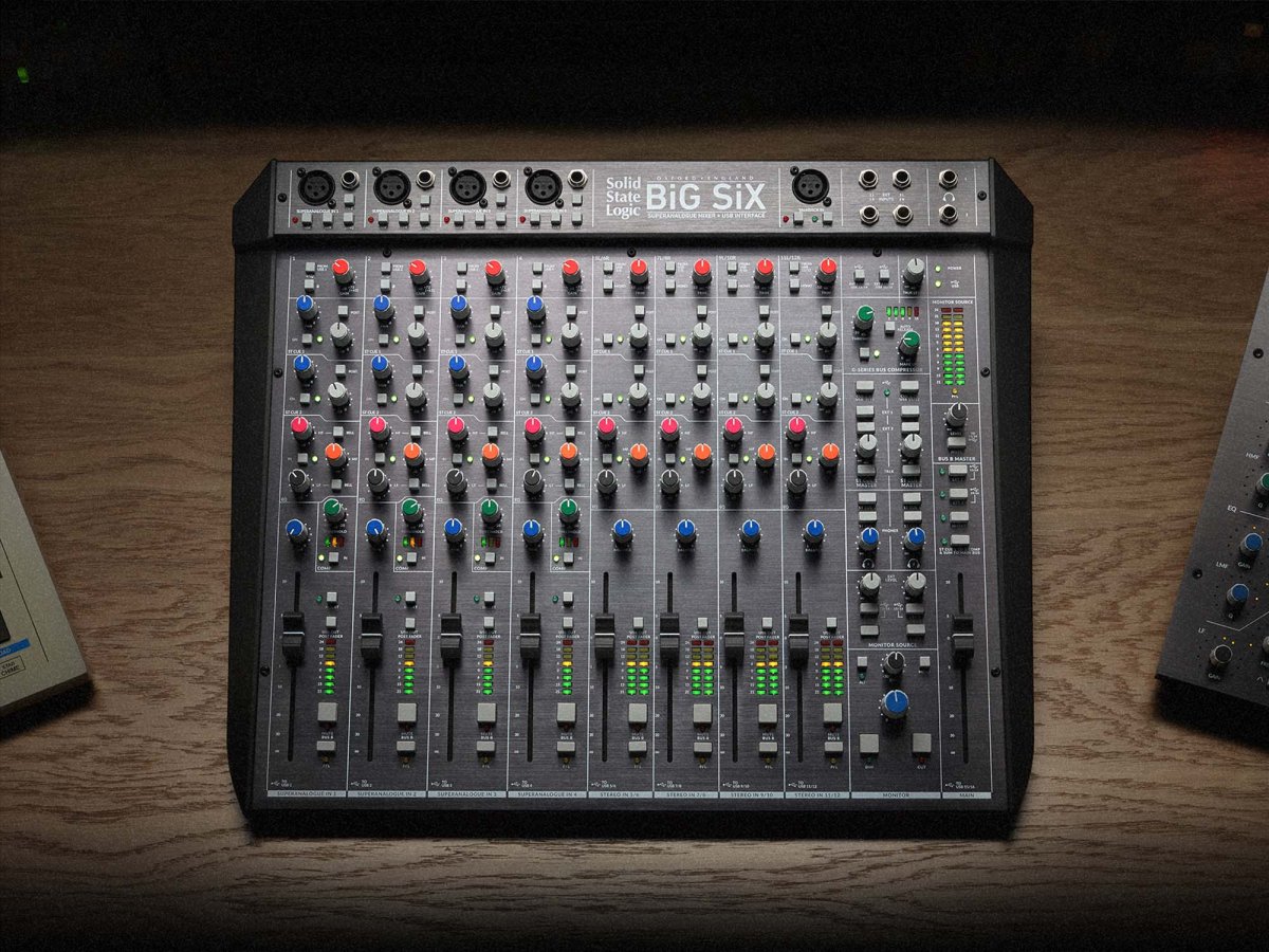 SSL’s BiG SiX brings the analogue features of bigger consoles into a
