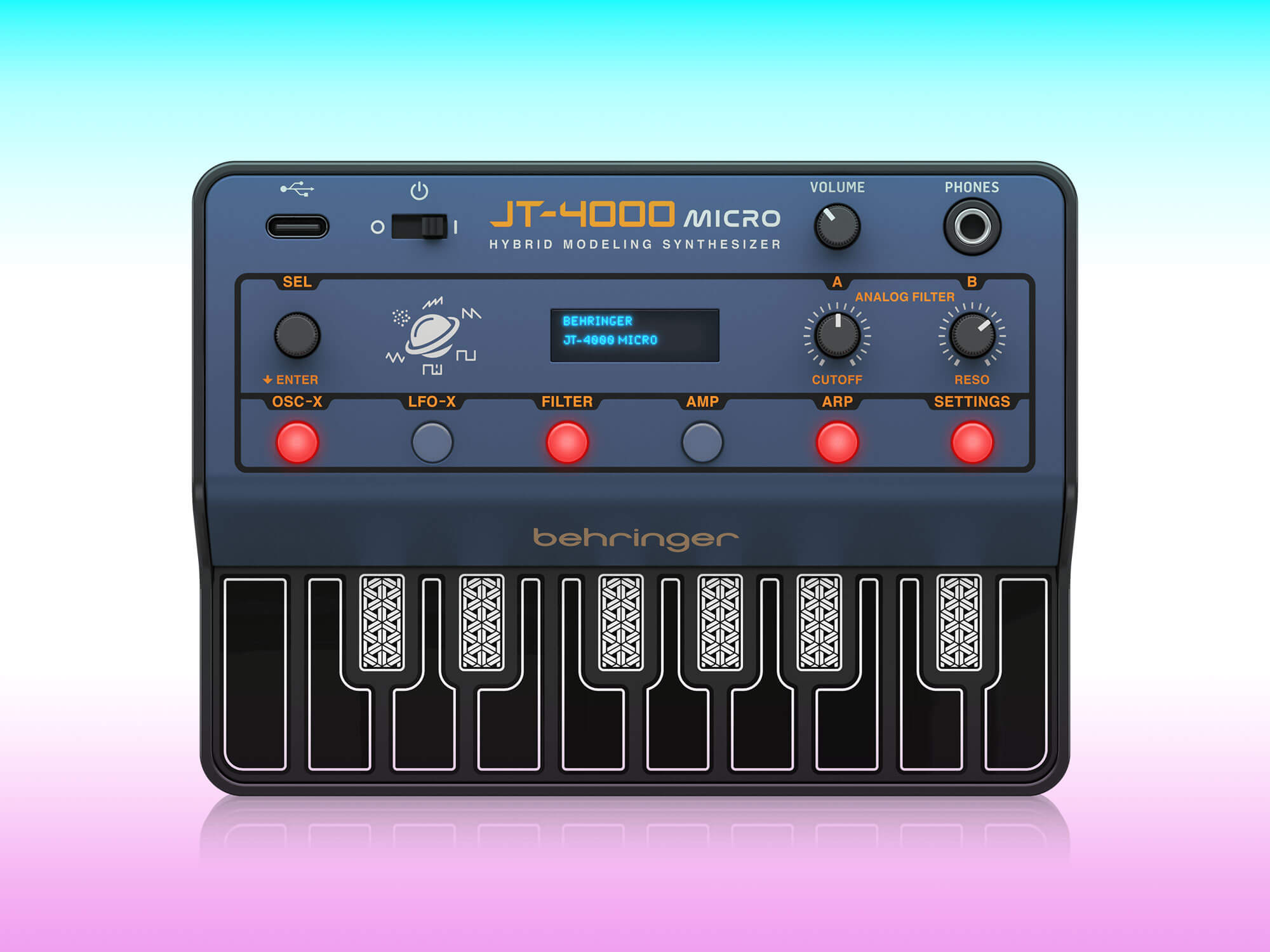 Behringer officially launches its JT4000 Micro synth