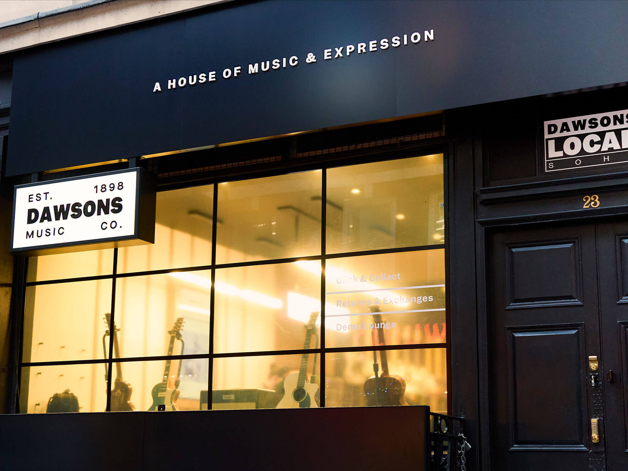 Dawsons opens brickandmortar Denmark Street store following