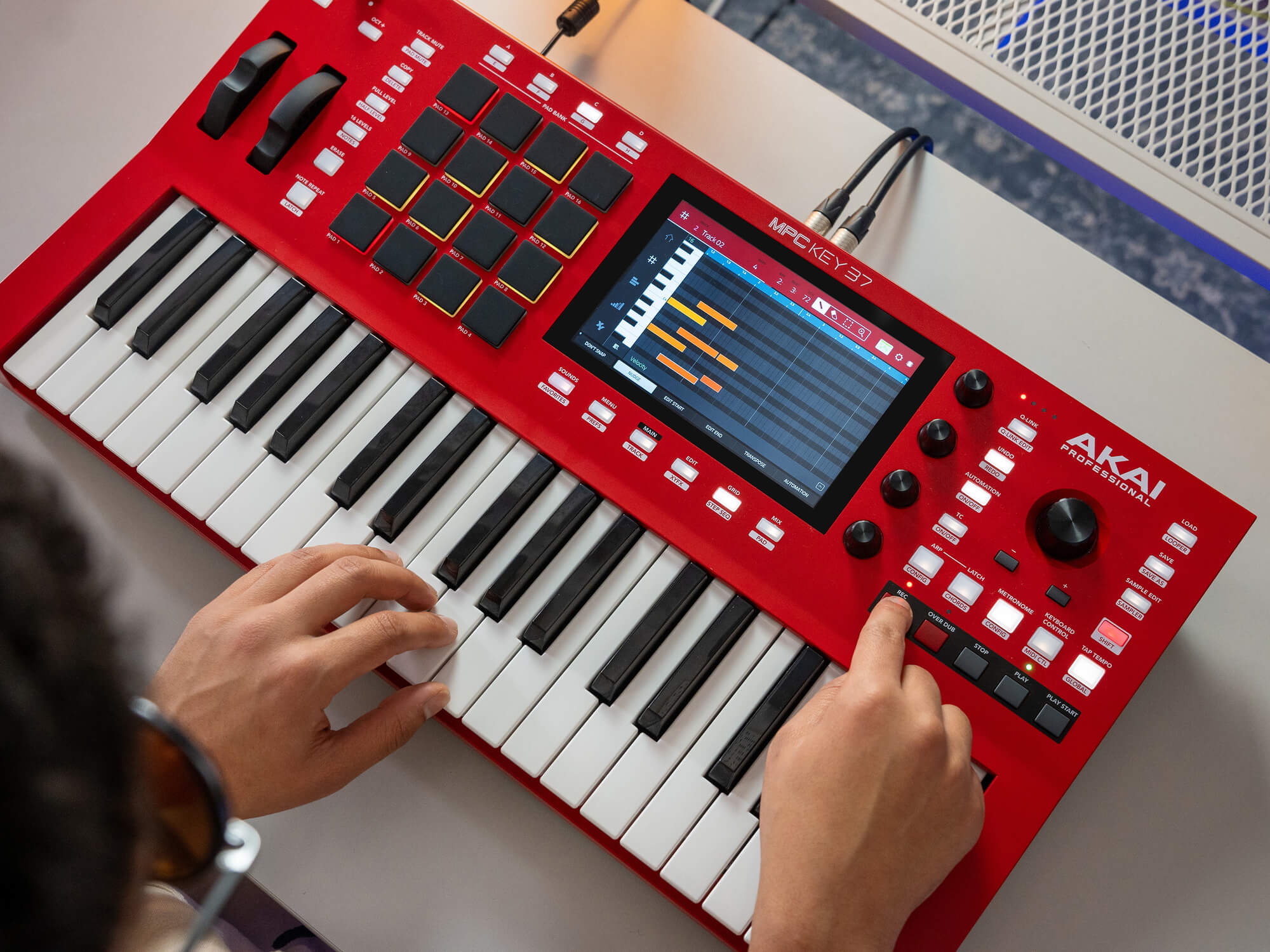 After its recent leak – the uber-compact Akai MPC Key 37 has officially