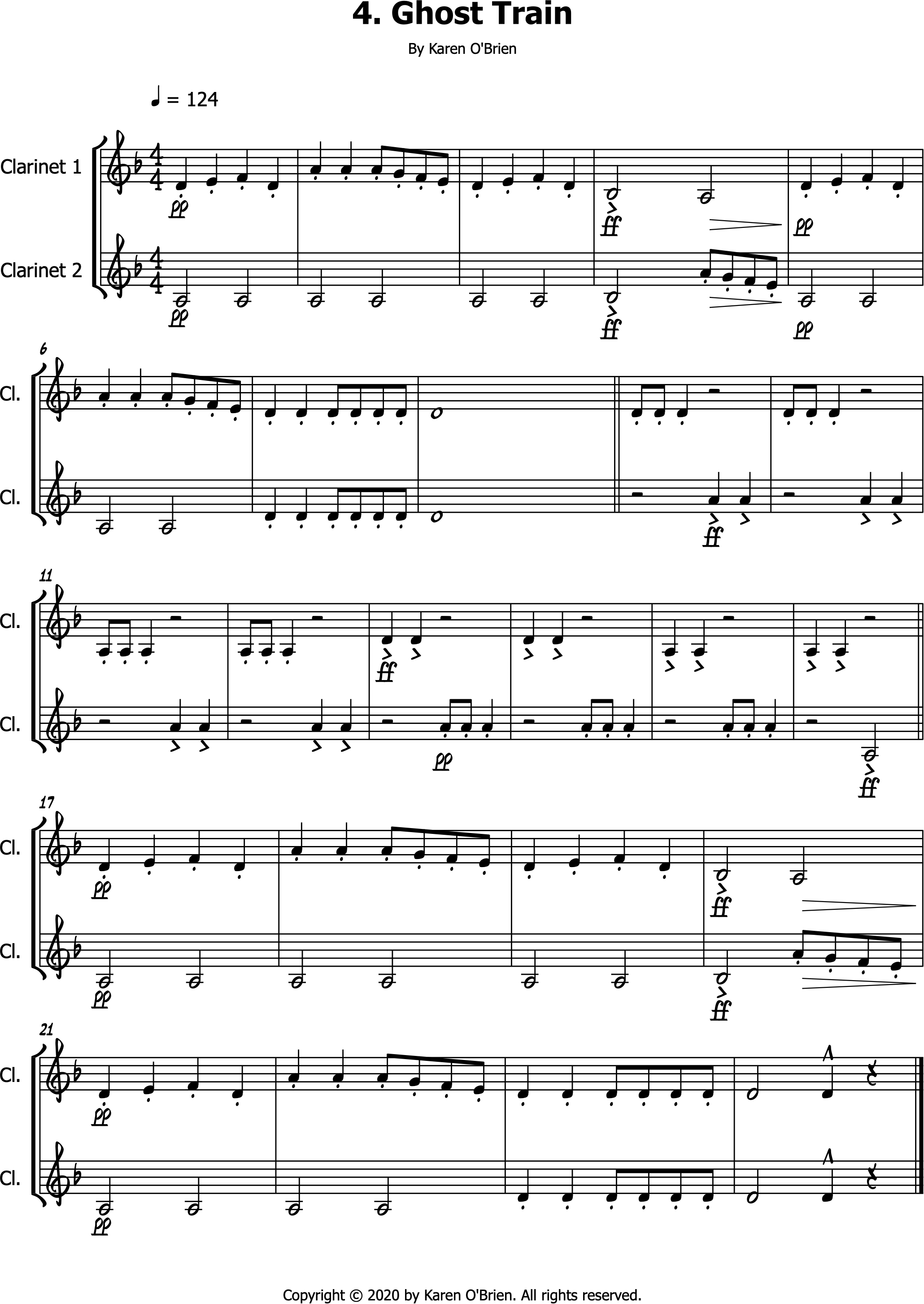 Easy Duets Below the Break Music Transcribed