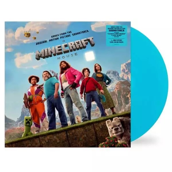 Various Artists A Minecraft Movie (OST) (Teal Coloured Vinyl