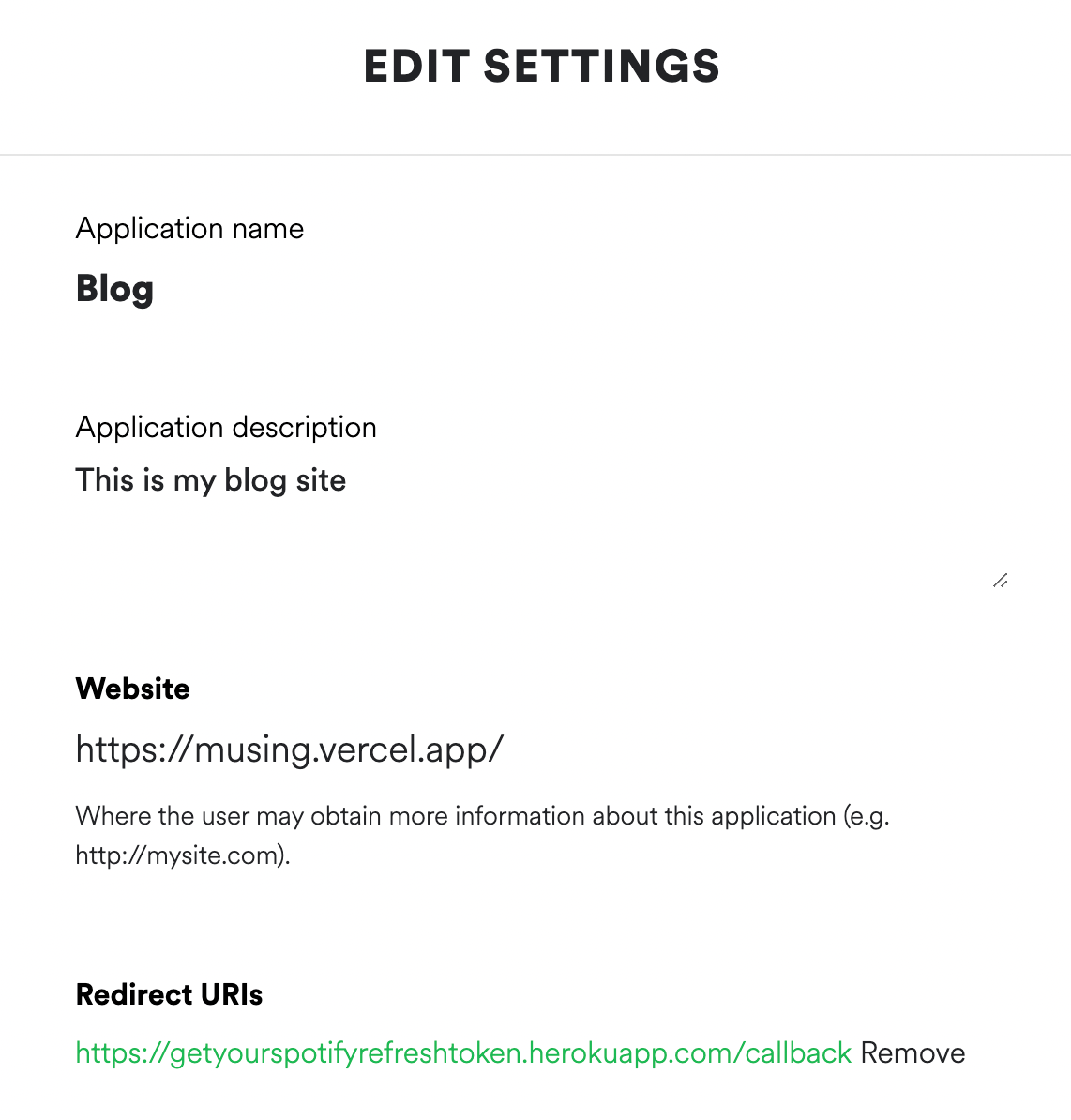 How to get the Spotify Refresh Token