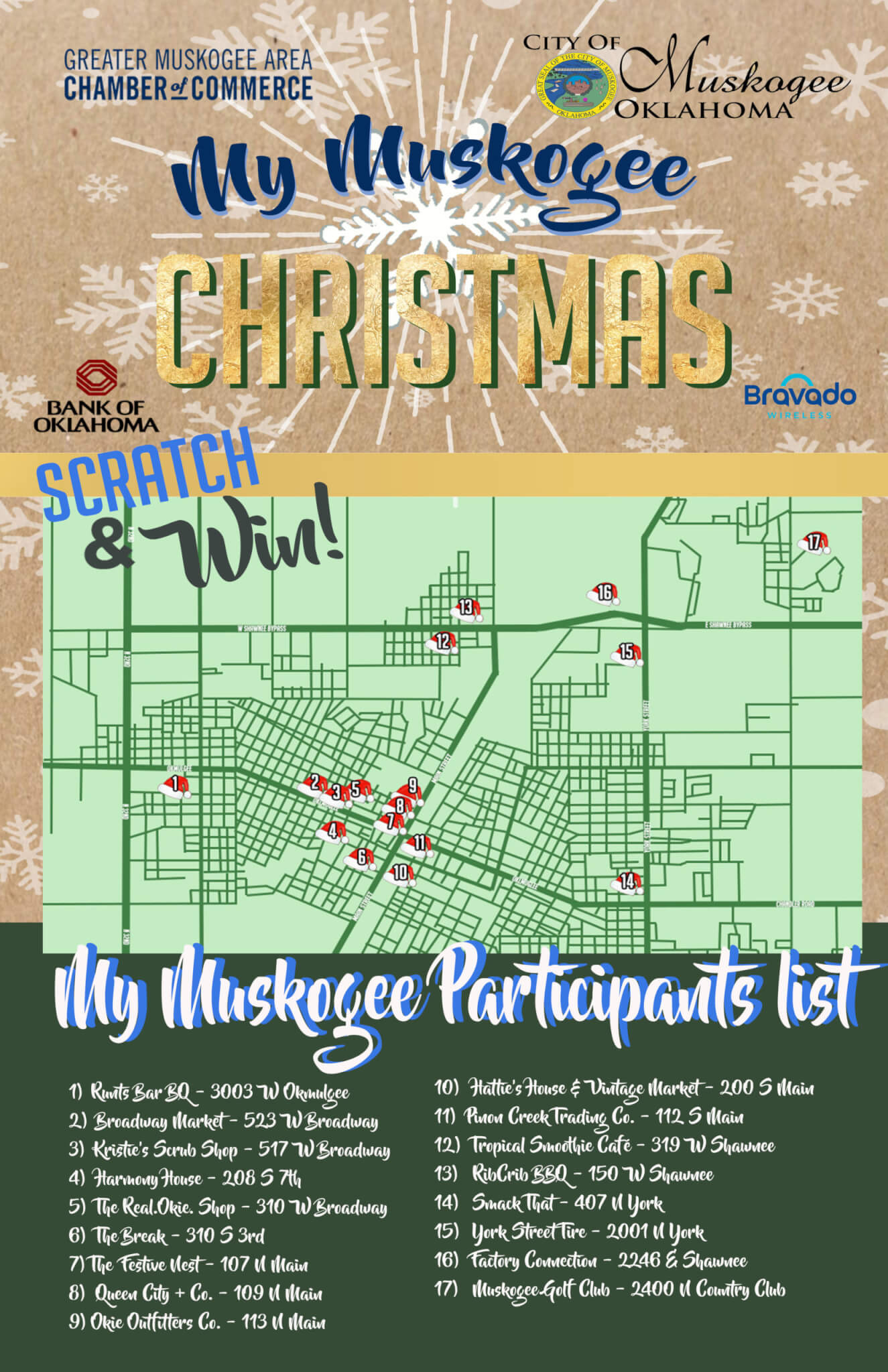 My Muskogee Christmas Muskogee Chamber of Commerce
