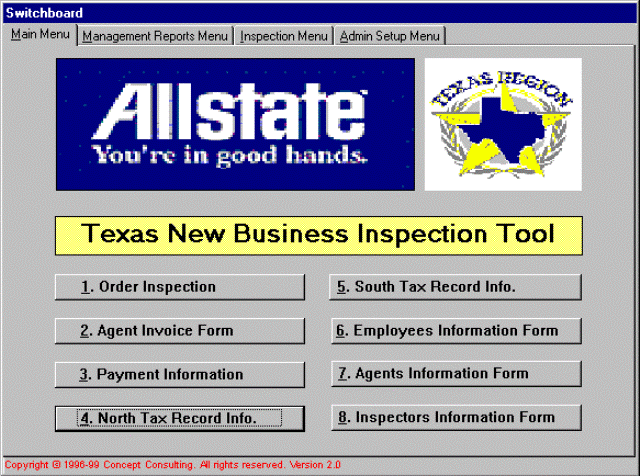 Allstate Agency Inspection Application