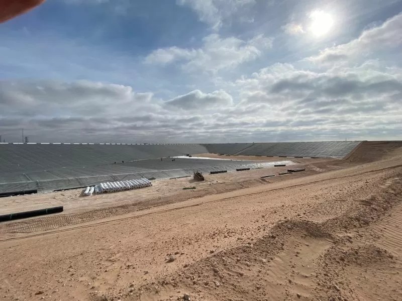 Liner Install for an Energy Waste Landfill in New Mexico