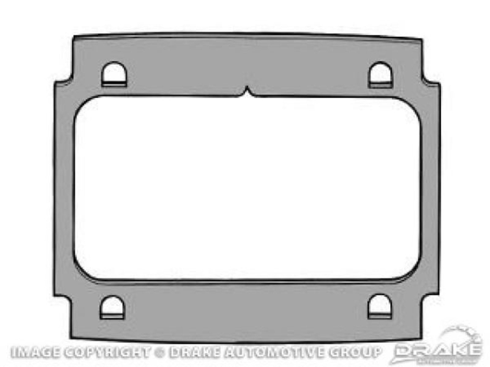 Mustang Spare Parts 6466 Tail Light Lens Gaskets