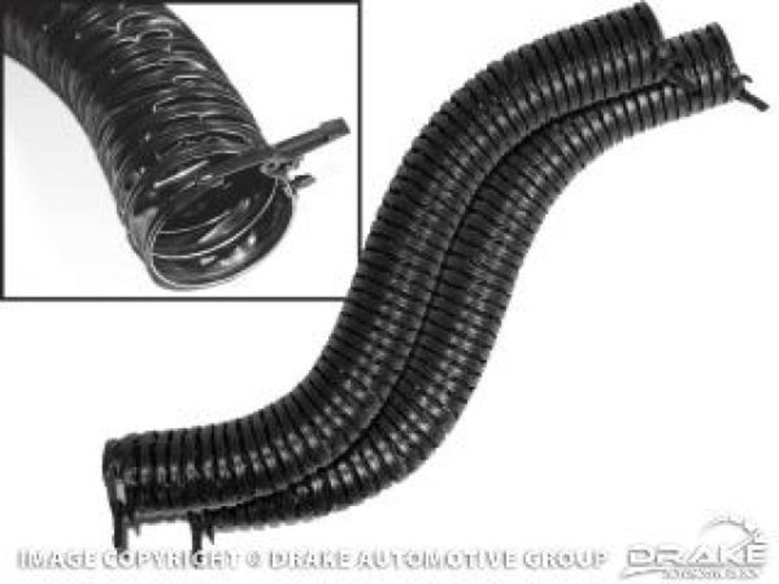 Mustang Spare Parts 6768 AC Vent Hoses