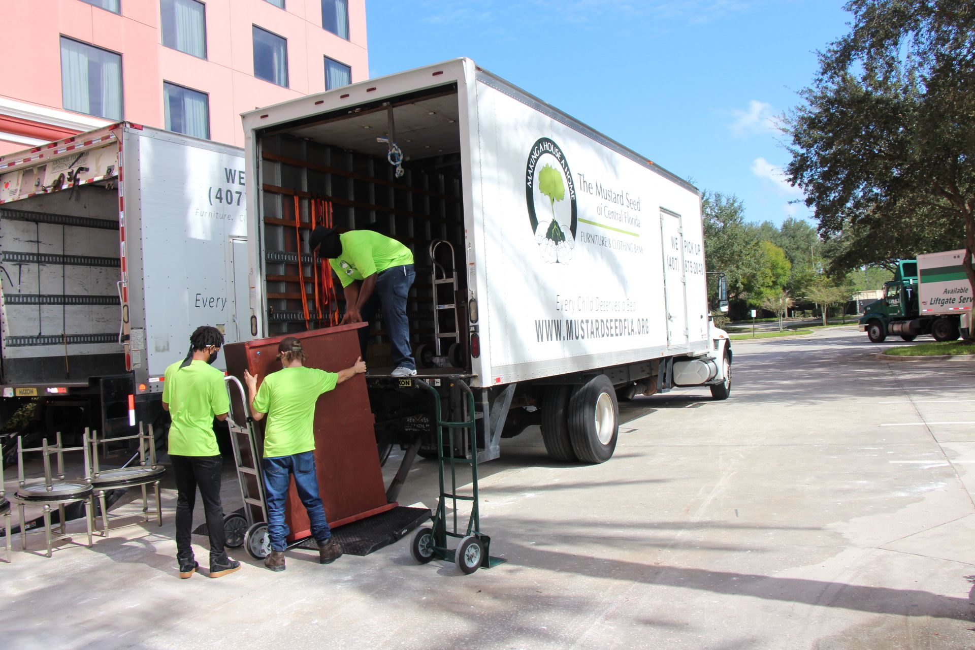 Caribe Royale Orlando Donation To The Mustard Seed Orlando Mustard