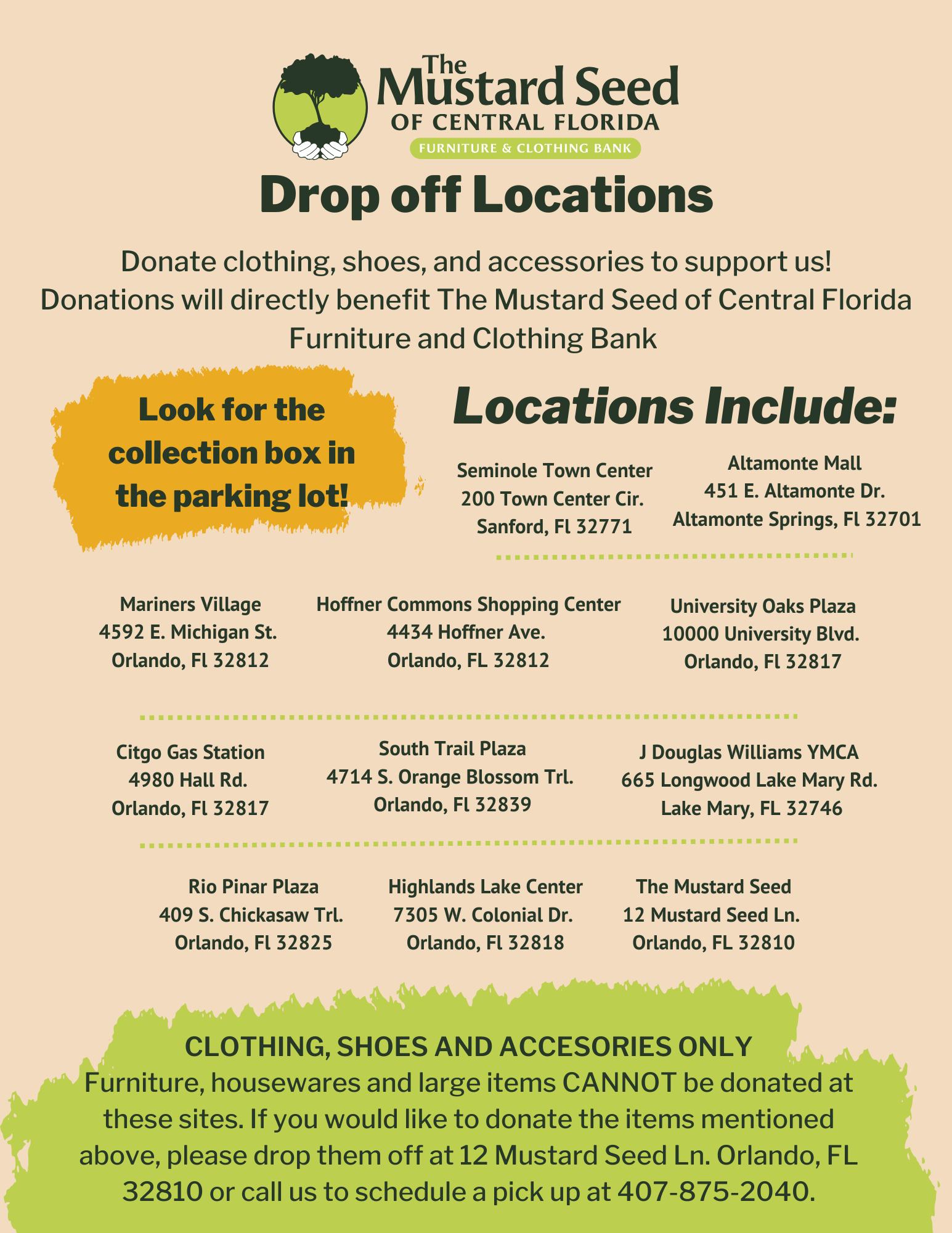 Donate Furniture & Clothing Used Furniture Pickup Orlando Clothing