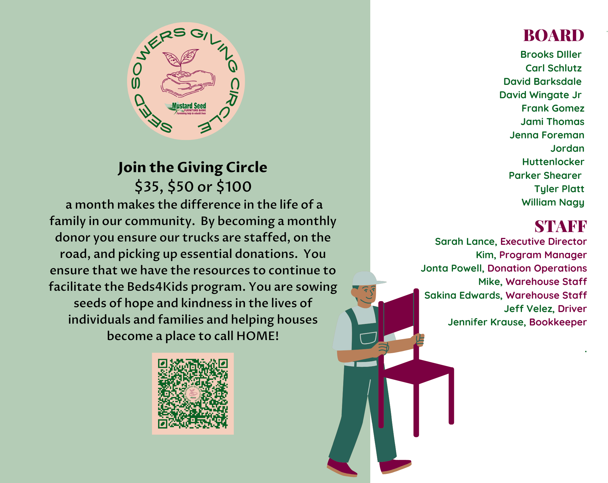 The 2024 Sprout Newsletter Mustard Seed Furniture Bank