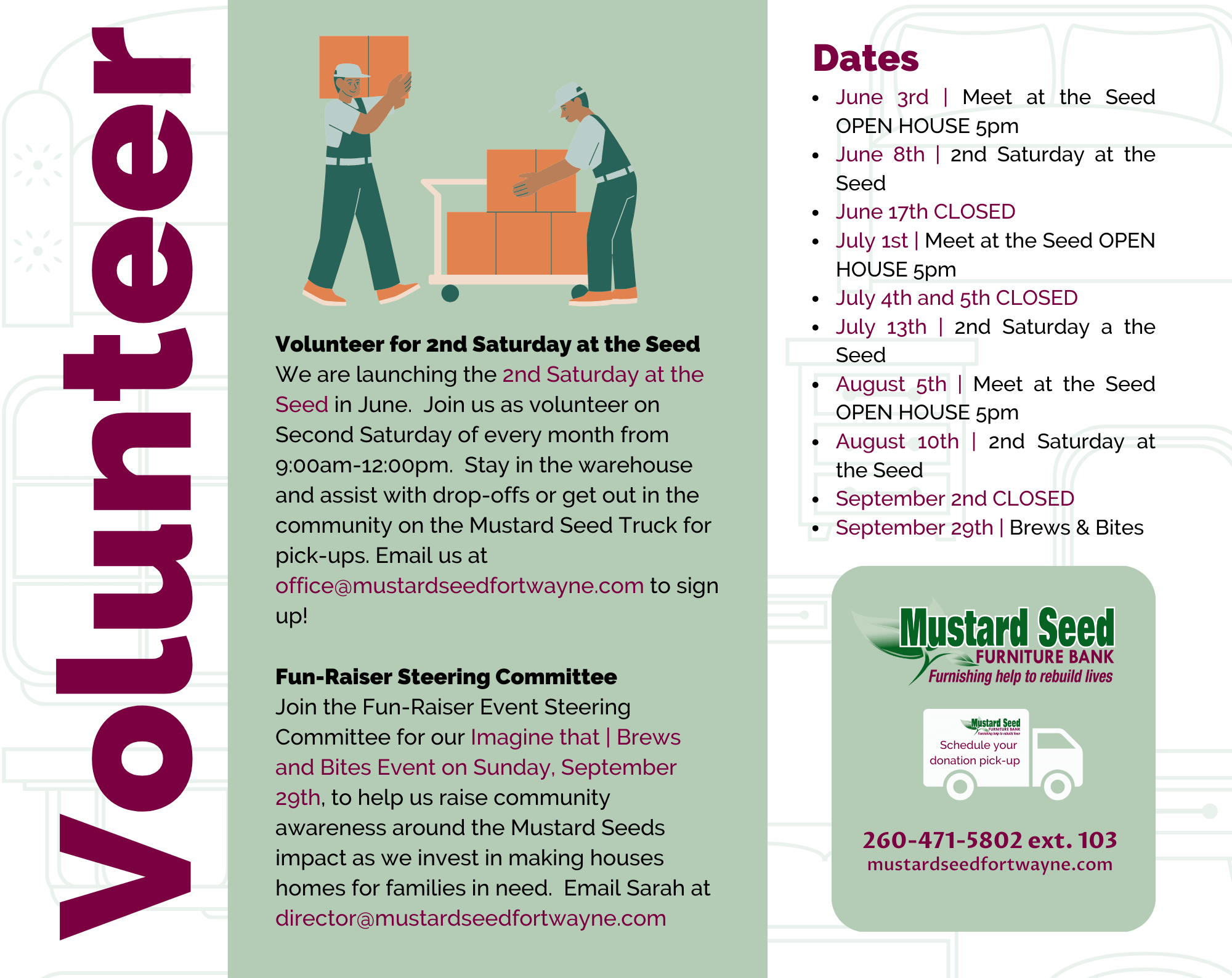 The 2024 Sprout Newsletter Mustard Seed Furniture Bank