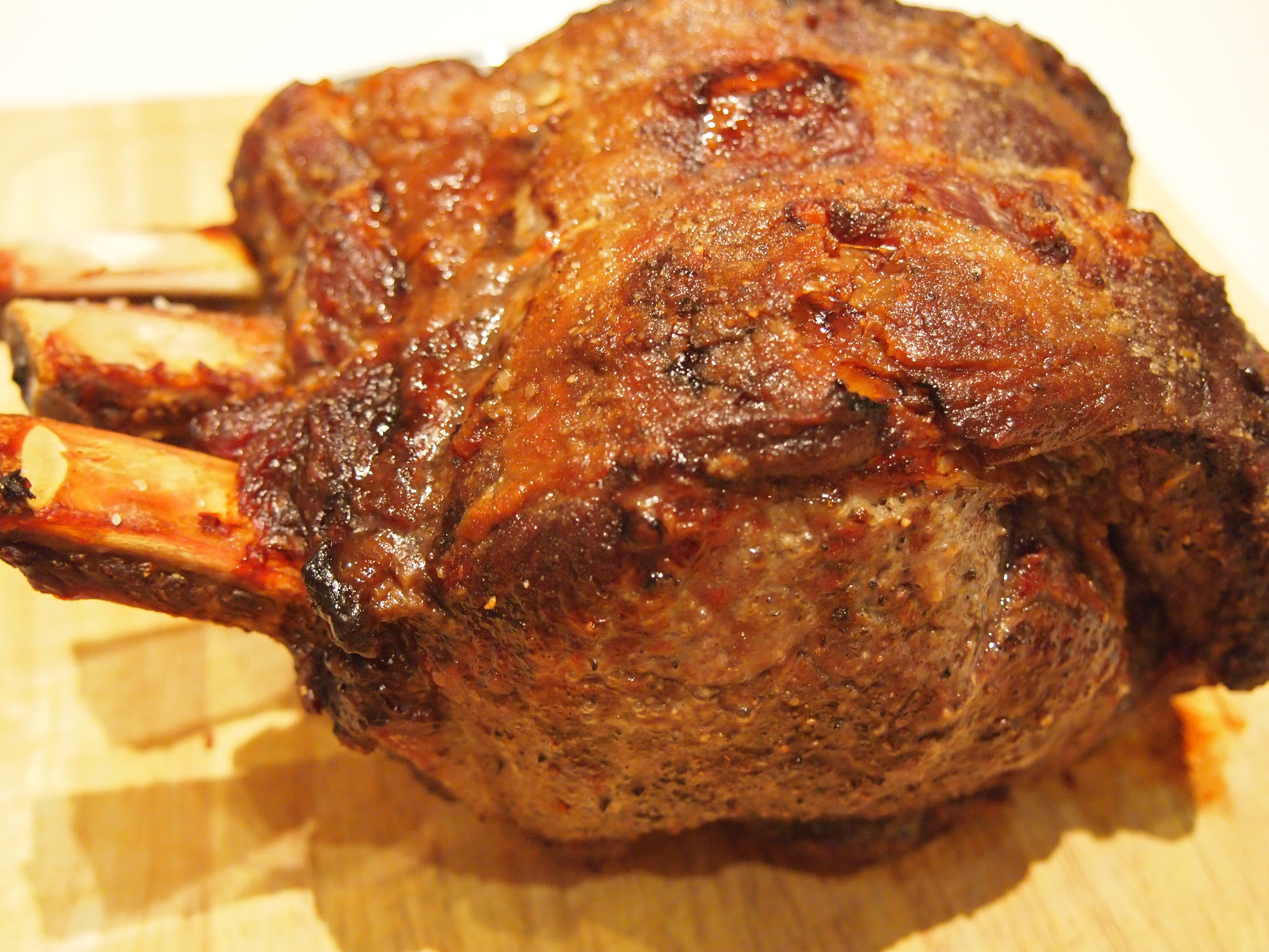 Slow Roasted Rib of Beef The Relaxed Way to Cook a Roast Mustard