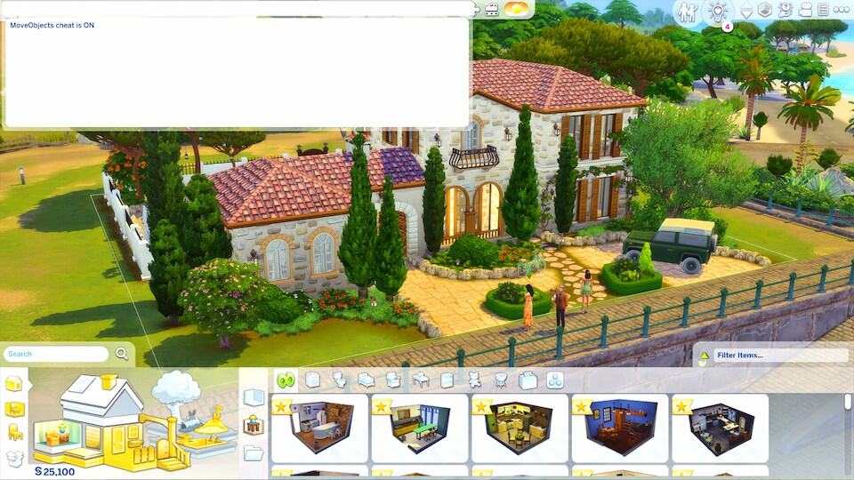 Complete List of All Sims 4 Build Cheats Free Build, Move Objects