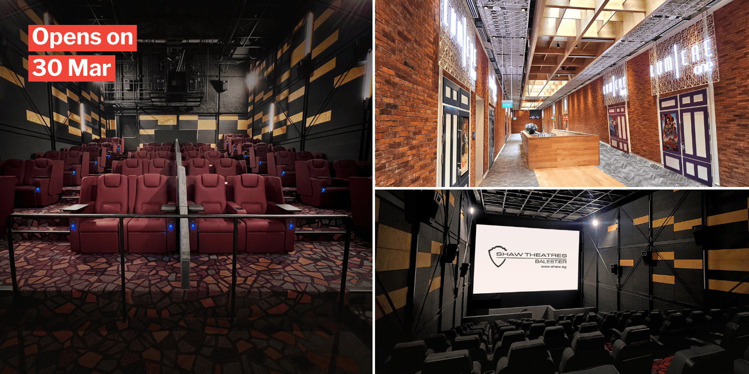 Shaw Theatres Balestier Reopening With 11 Cinema Halls, 850 Pairs Of