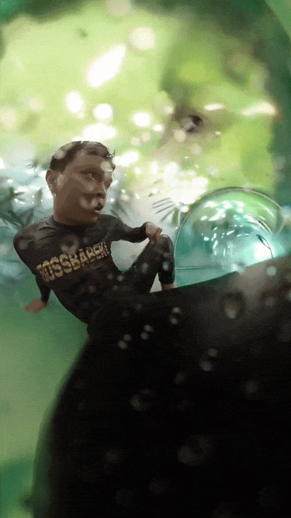 Man Gets Stuck While Riding Water Slide In Penang, Staff Manage To Help