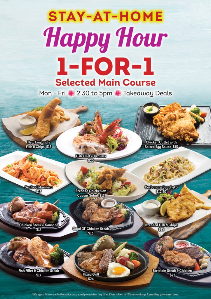 Jack's Place launches weekdays 1For1 Main Course takeaway promotion