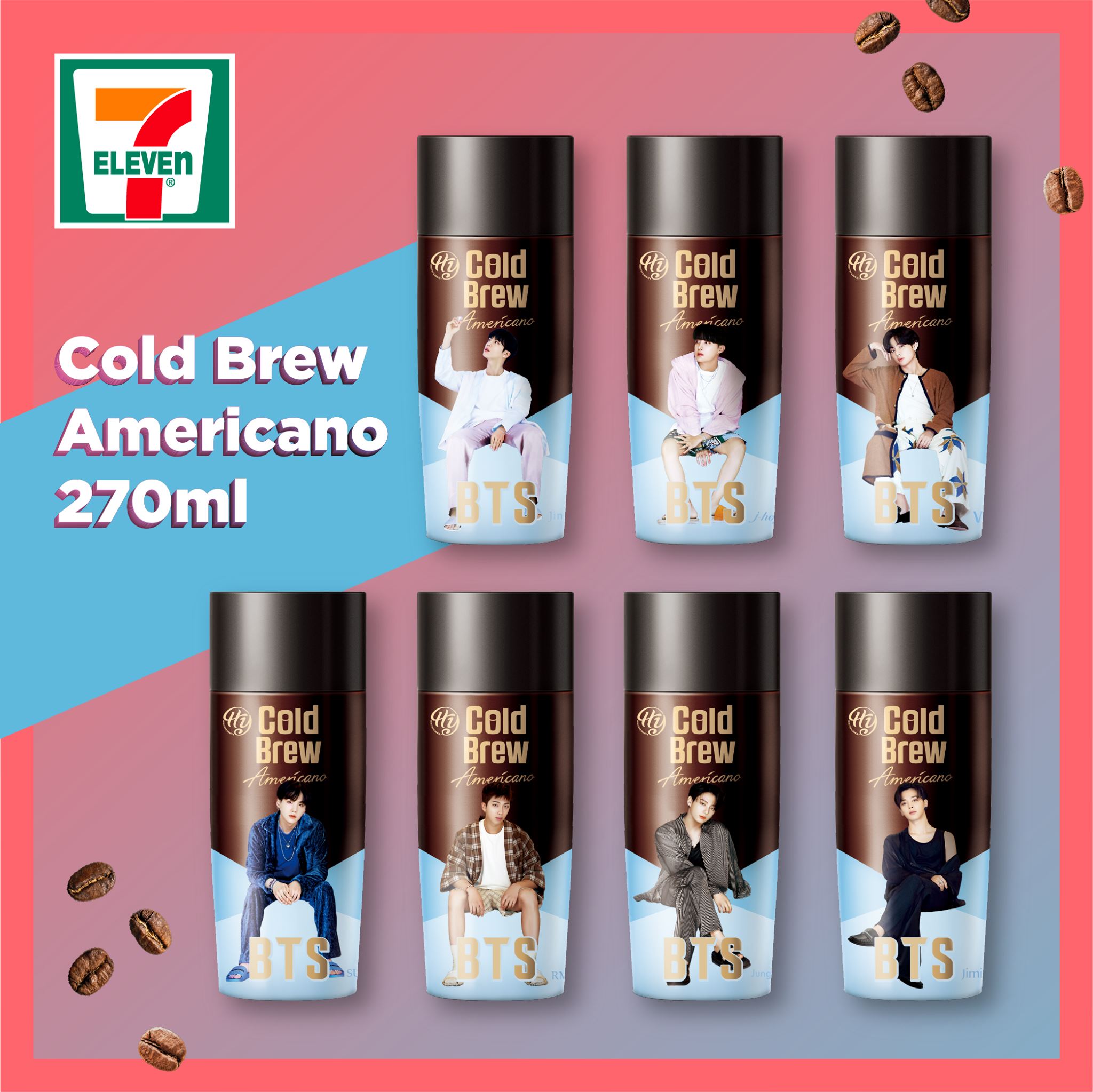 7Eleven Singapore launches limited edition BTSthemed Coffee, 21