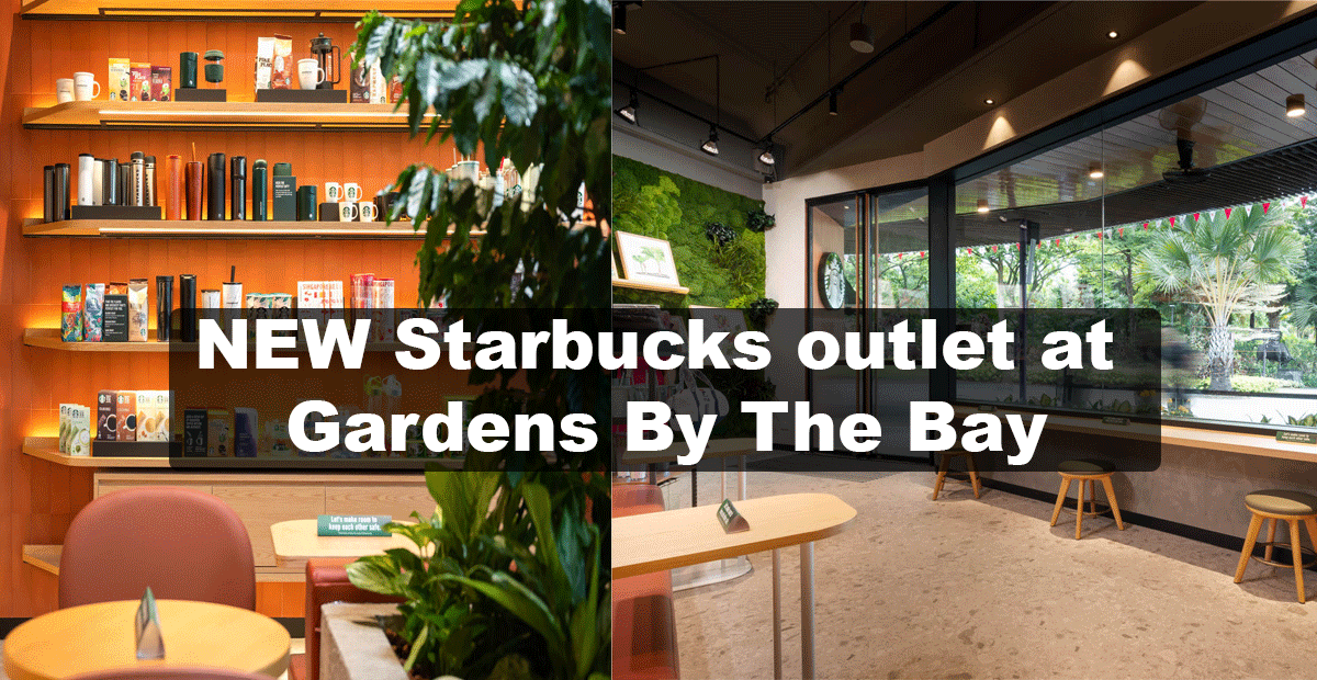 Starbucks opens new store in Gardens By The Bay, with an amazing view