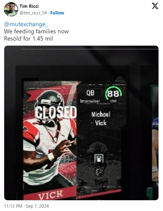 MUT Exchange - THE MUT MARKETPLACE - Dashboard
