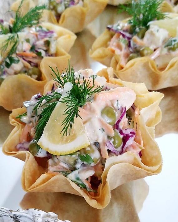 Çanakta Salata —