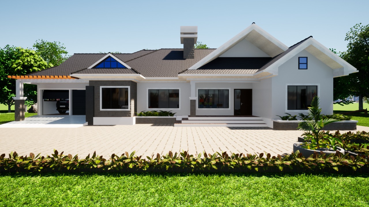 Four Bedroom House Plan