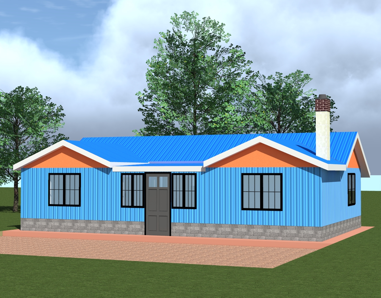3 Bedroom Mabati House
